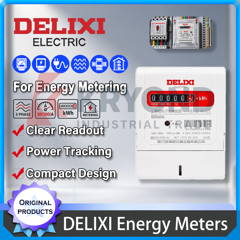 Diy Electronics Shop - DELIXI Single or Three Phase Electronic