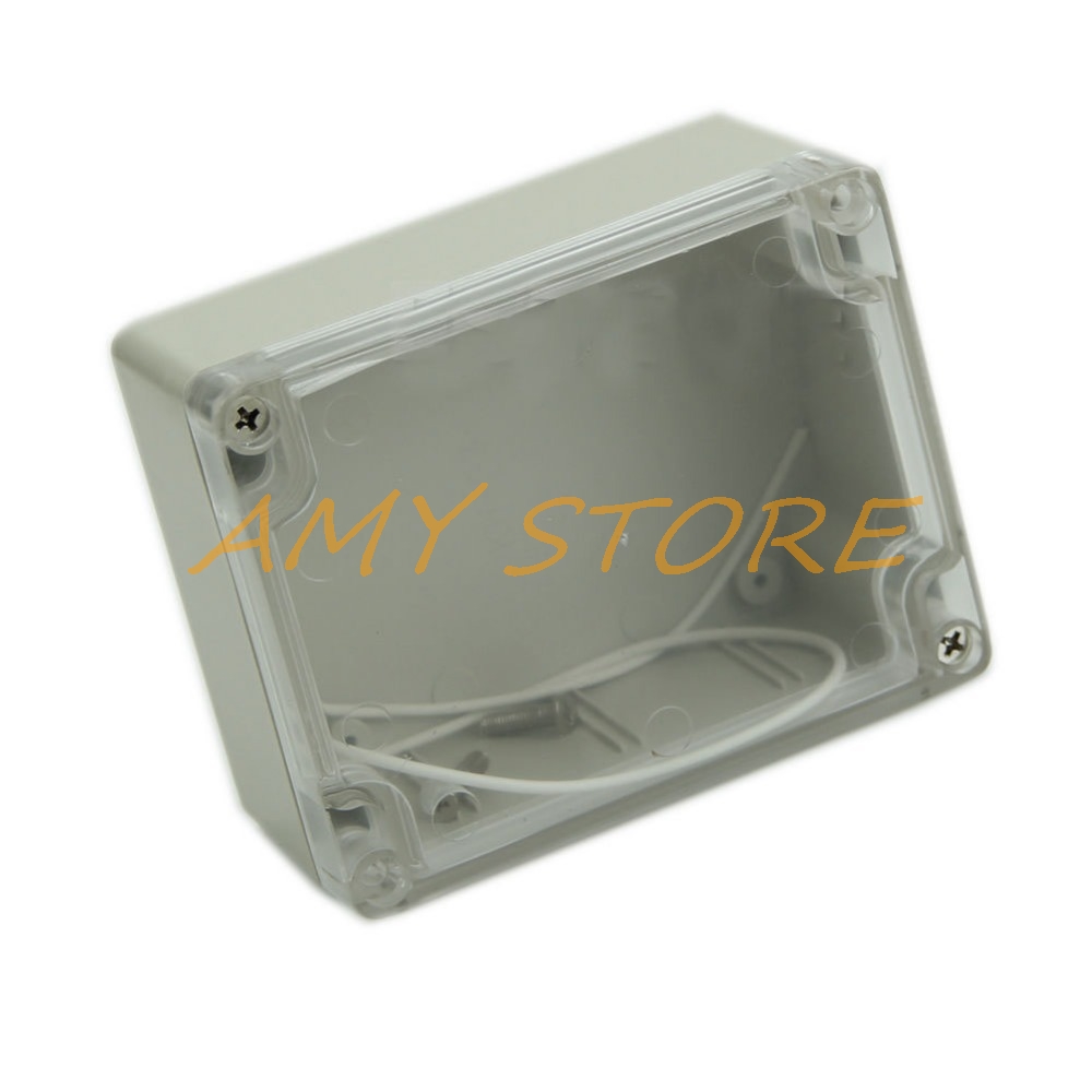 Diy Electronics Box - Waterproof Plastic Enclosure Case AS Clear