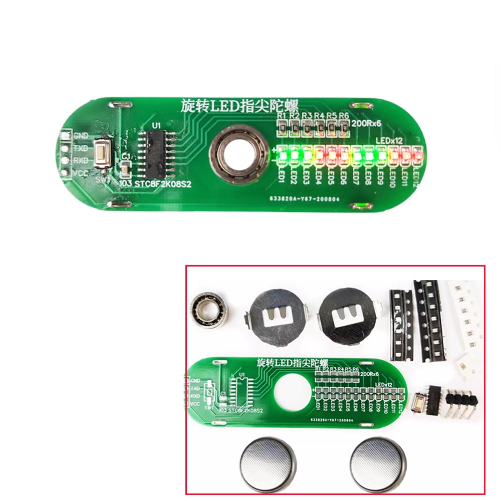 Diy Electronics Learning Kit - diy electronic soldering kit spinning top