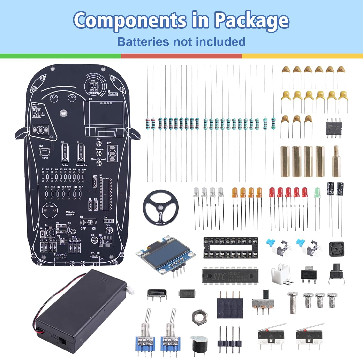 DIY Car Driving Simulator Sold - Diy Electronics Learning Kit ulasan dan harga