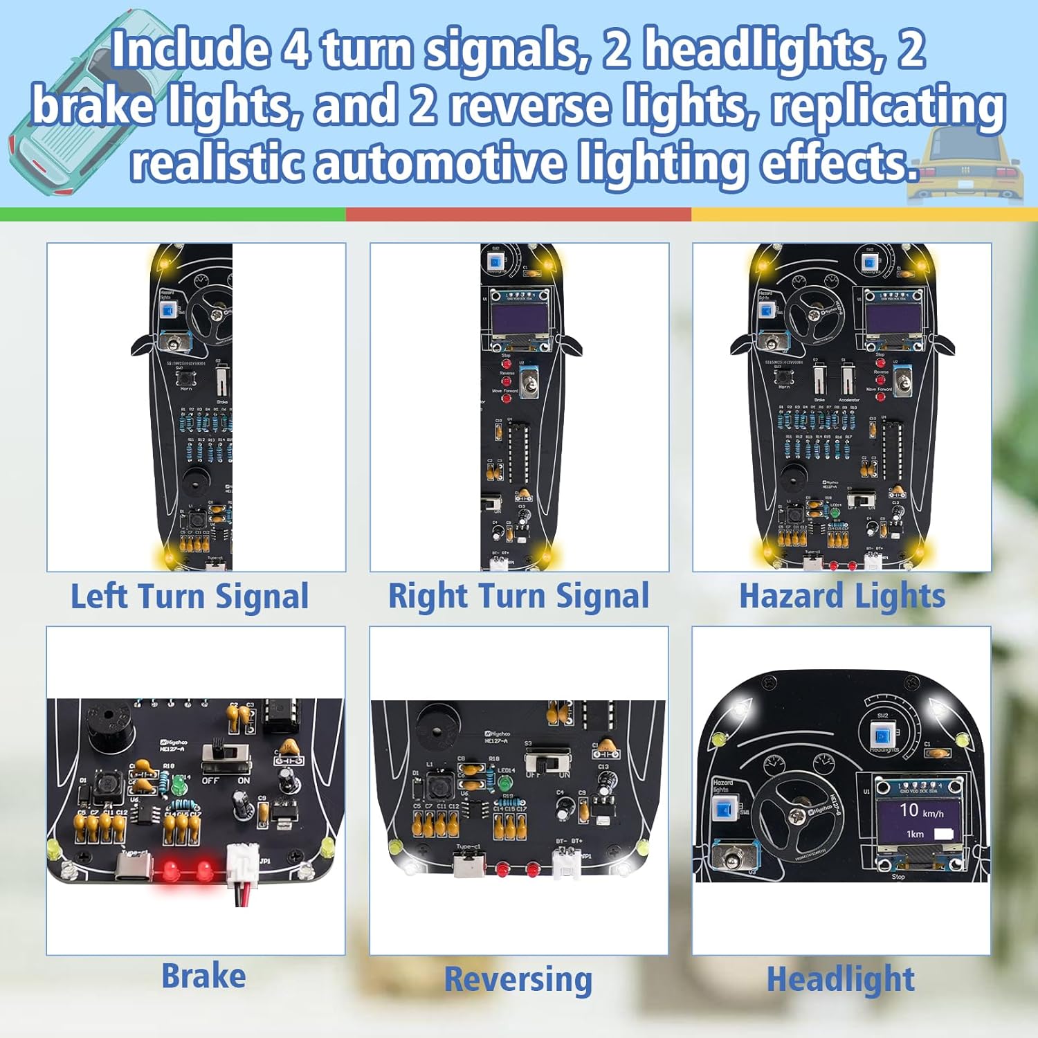 DIY Car Driving Simulator Sold - Diy Electronics Learning Kit ulasan dan harga
