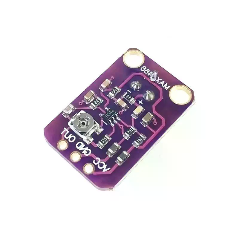 MAX4466 Microphone AGC Amplifi - Diy Audio Electronics Kit ulasan dan harga
