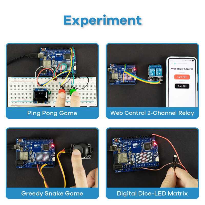 UNO R4 WiFi Compatible Develop - Diy Electronics Project Kit ulasan dan harga