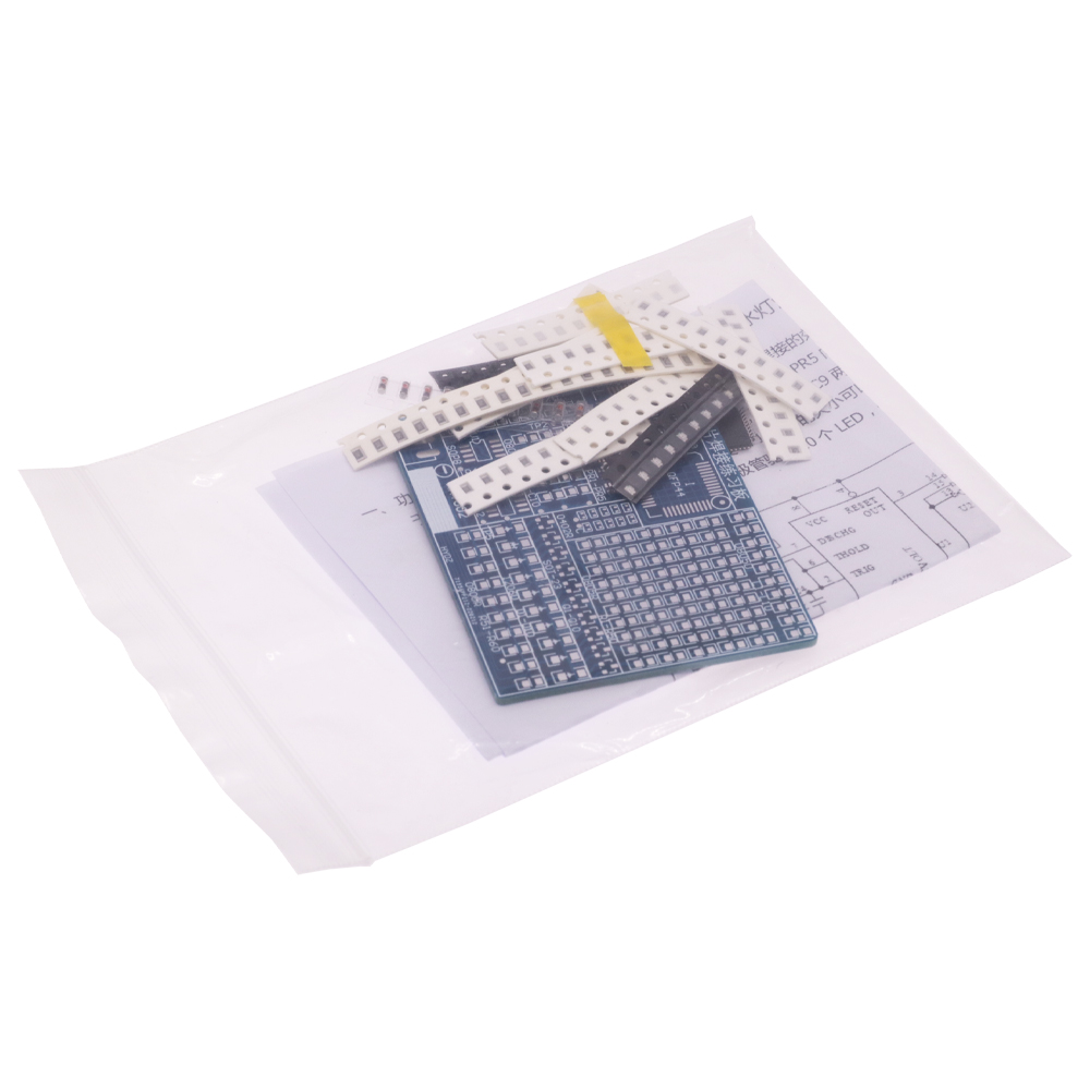 SMD NE555 CD4017 Rotating Flas - Diy Electronics Project Kit ulasan dan harga
