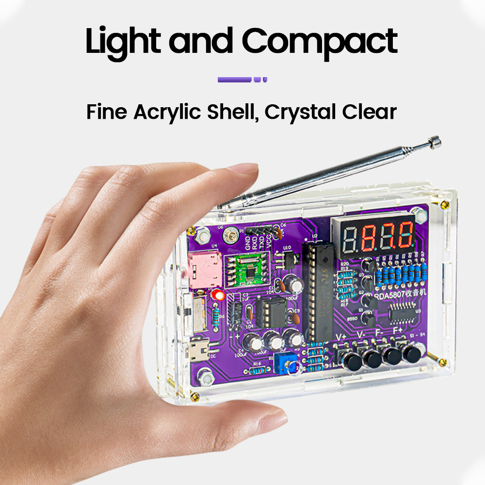 DIY FM Radio Electronic Kit Ad - Diy Electronics Project Kit ulasan dan harga