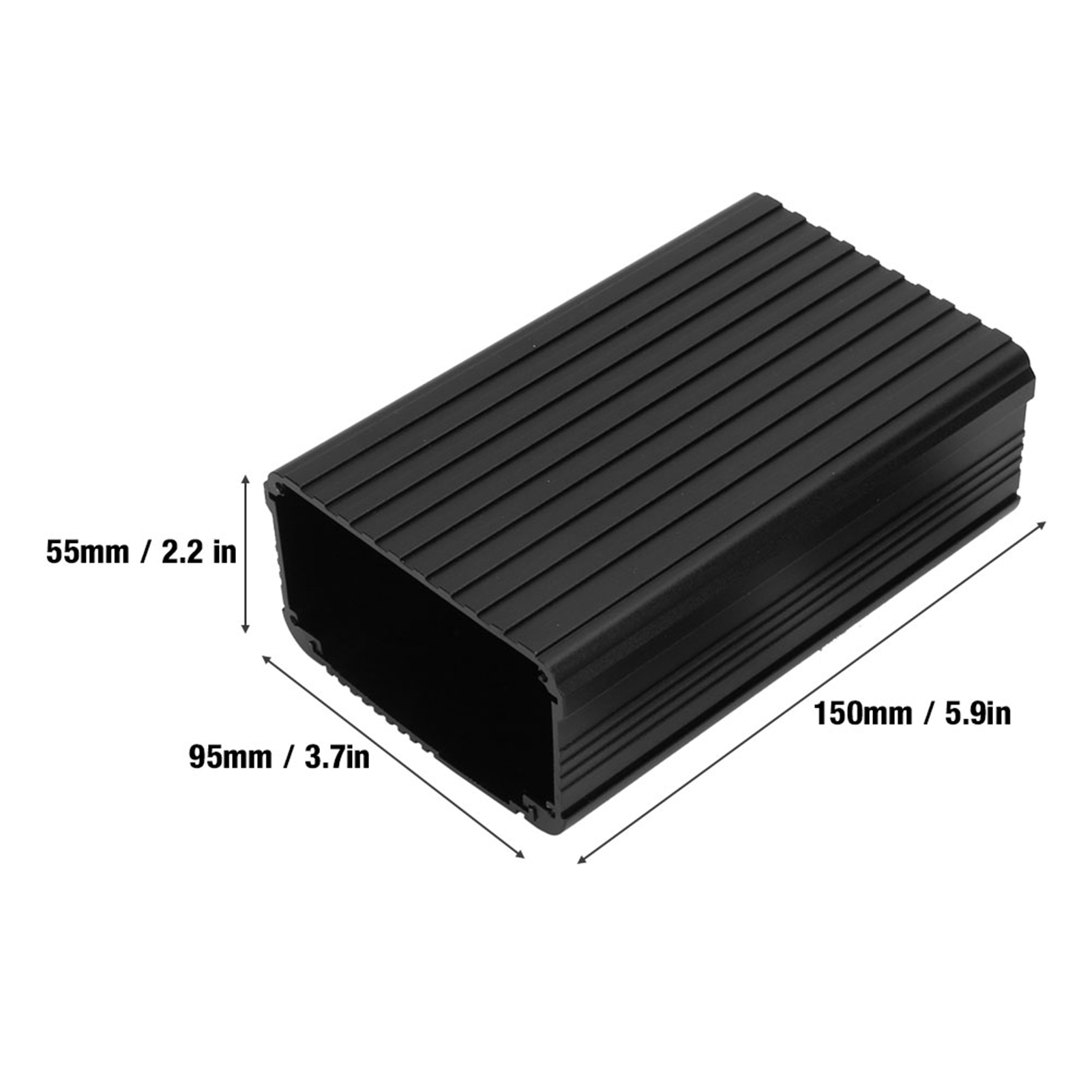 Aluminum Casing Cooling Box Ci - Diy Electronics Box ulasan dan harga