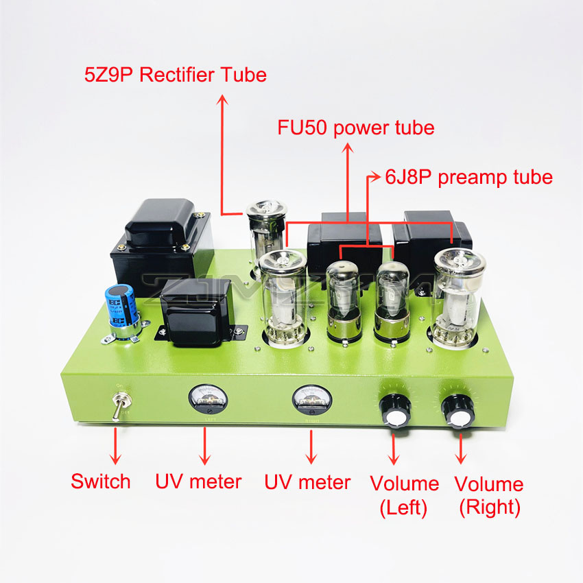 Fu50 Vacuum Tube Amplifier Diy - Diy Audio Electronics Kit ulasan dan harga