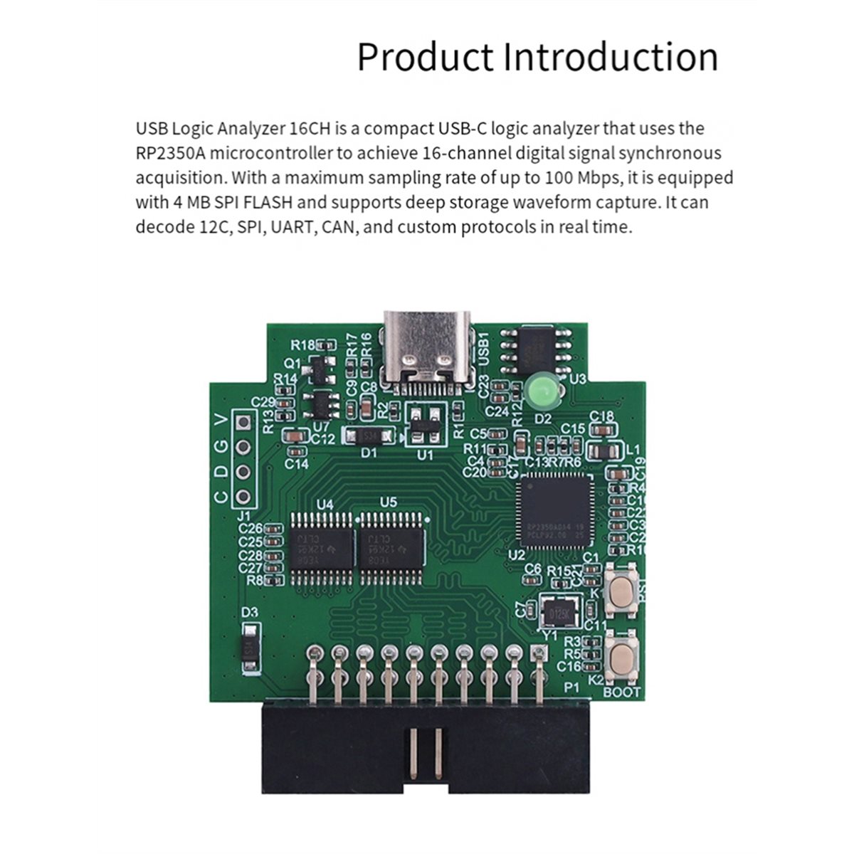 USB Logic Analyzer Logic Analy - Logic Analyzer Usb ulasan dan harga