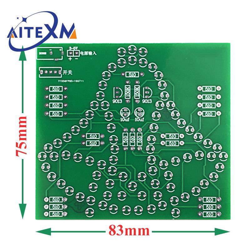 DC 3-5V DIY LED Swing Wind Chi - Diy Electronics Project Kit ulasan dan harga