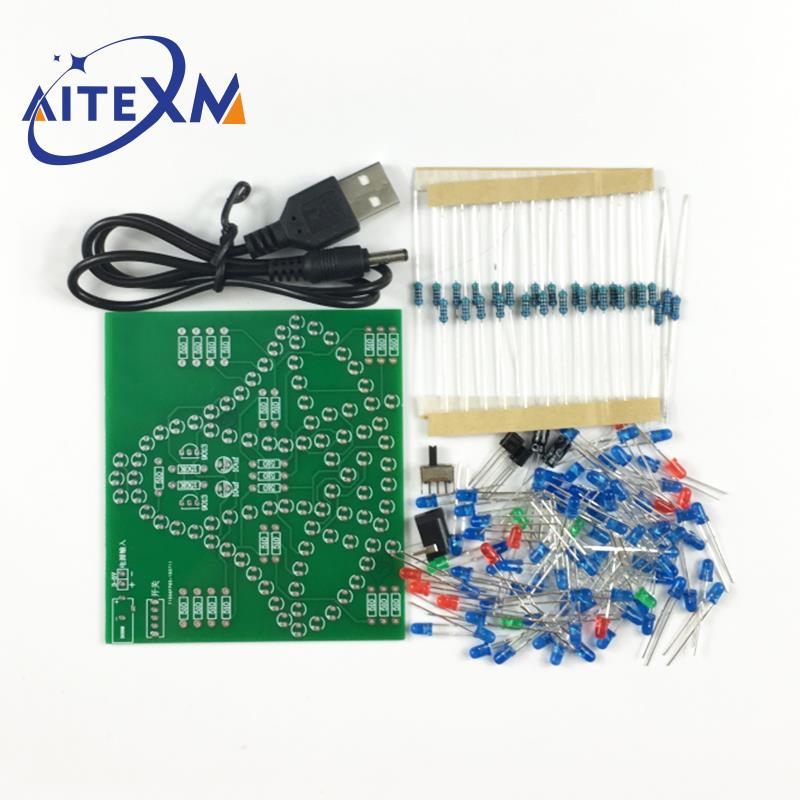 DC 3-5V DIY LED Swing Wind Chi - Diy Electronics Project Kit ulasan dan harga