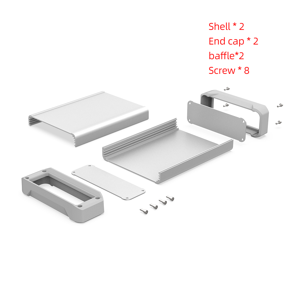 Aluminium Electronic Project B - Diy Electronics Box ulasan dan harga