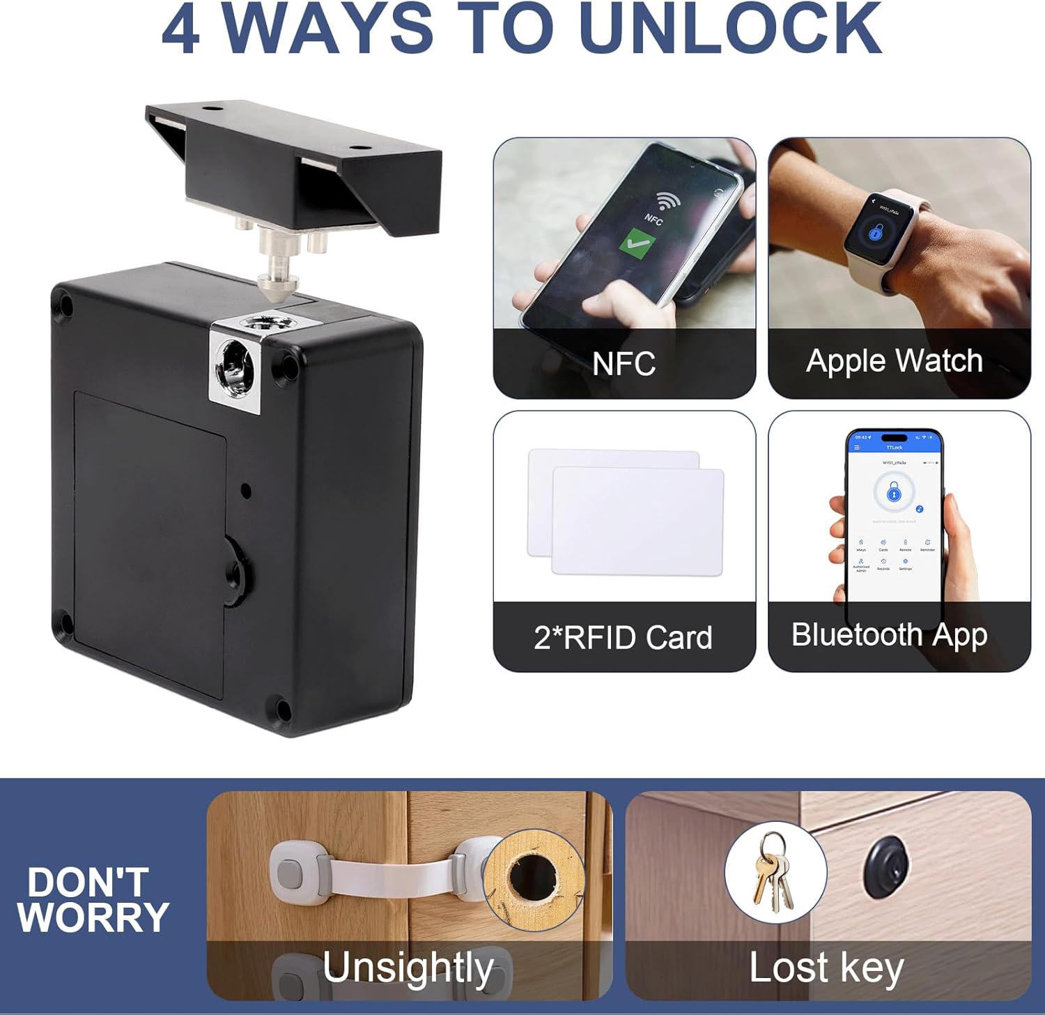 Smart Drawer Electronic RFID D - Diy Electronics Cabinet ulasan dan harga