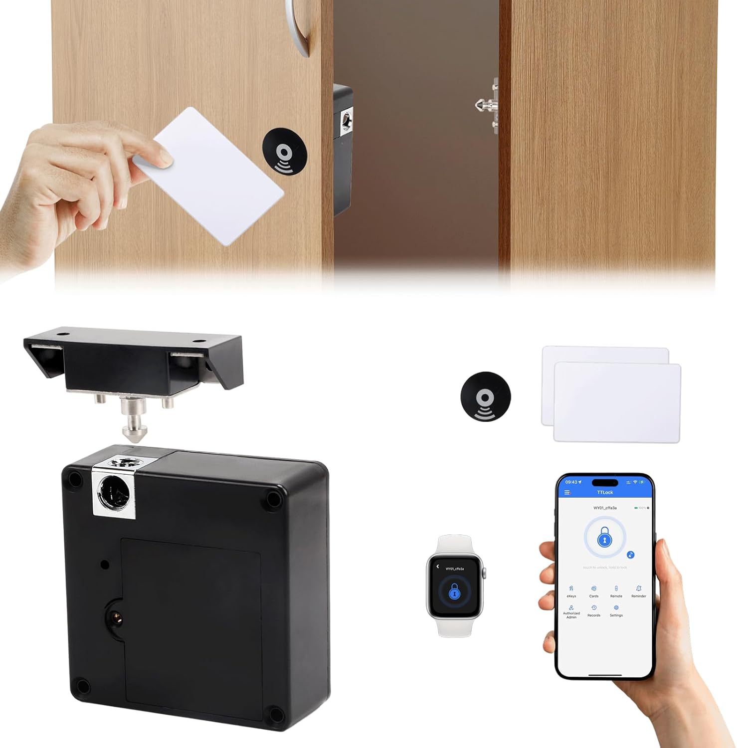 Smart Drawer Electronic RFID D - Diy Electronics Cabinet ulasan dan harga