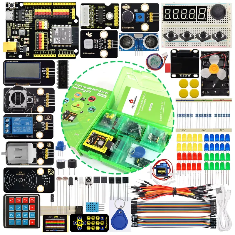 DIY Electronic STEM ESP-32 IoT - Diy Electronics Learning Kit ulasan dan harga